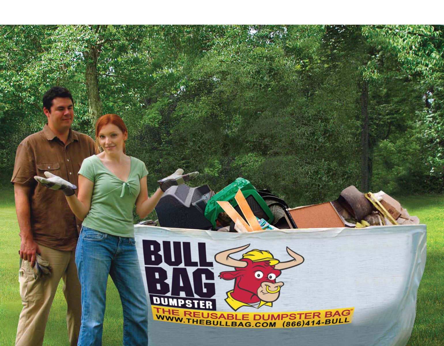BullBag - the Reusable Dumpster Bag: Standing at the Ready to Help Its  Florida Neighbors Clean Up